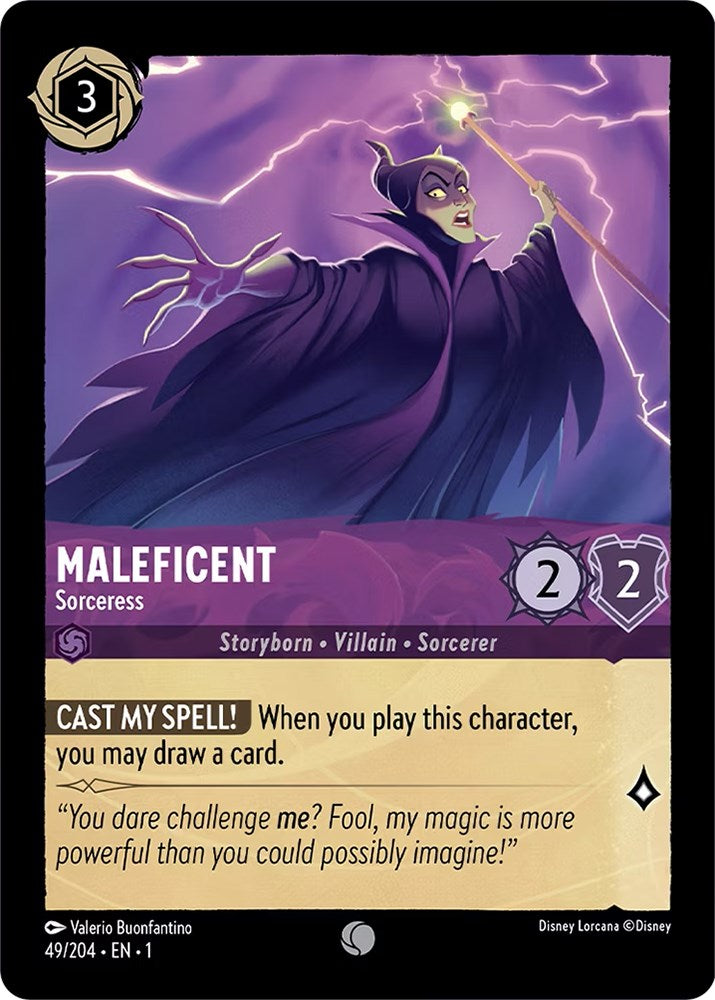 Maleficent - Sorceress (49/204) [The First Chapter] - The Mythic Store | 24h Order Processing