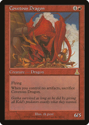 Covetous Dragon [Urza's Destiny] - The Mythic Store | 24h Order Processing