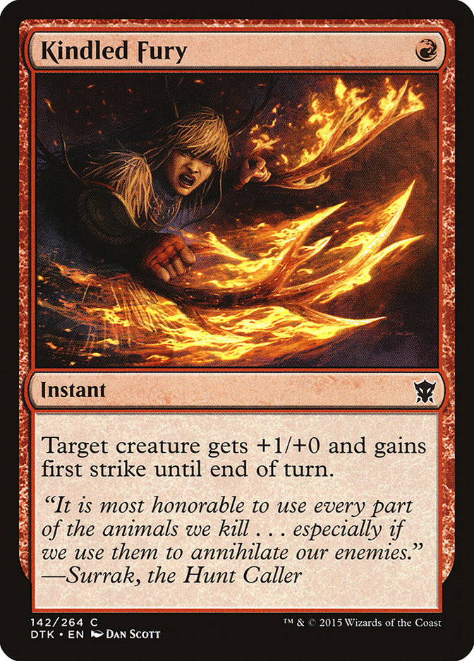Kindled Fury [Dragons of Tarkir] - The Mythic Store | 24h Order Processing