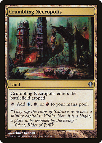 Crumbling Necropolis [Commander 2013] - The Mythic Store | 24h Order Processing