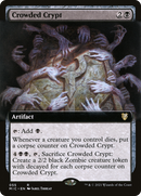 Crowded Crypt (Extended Art) [Innistrad: Midnight Hunt Commander] - The Mythic Store | 24h Order Processing
