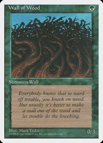 Wall of Wood [Fourth Edition] - The Mythic Store | 24h Order Processing