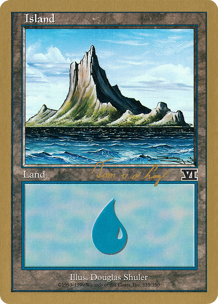 Island (tvdl335) (Tom van de Logt) [World Championship Decks 2000] - The Mythic Store | 24h Order Processing