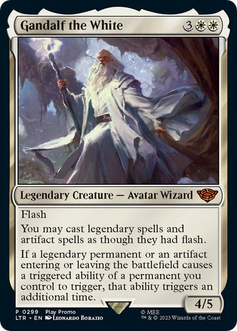 Gandalf the White (Play Promo) [The Lord of the Rings: Tales of Middle-Earth] - The Mythic Store | 24h Order Processing