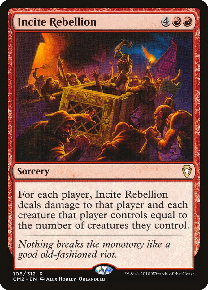 Incite Rebellion [Commander Anthology Volume II] - The Mythic Store | 24h Order Processing