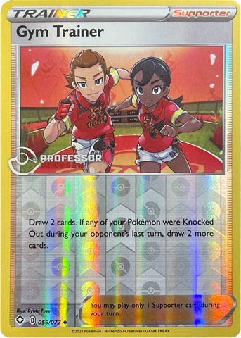 Gym Trainer (059/072) (Professor Program Promo) [Sword & Shield: Shining Fates] - The Mythic Store | 24h Order Processing