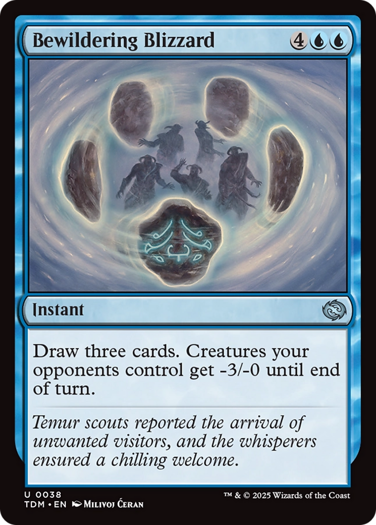 Bewildering Blizzard [Tarkir: Dragonstorm] - The Mythic Store | 24h Order Processing