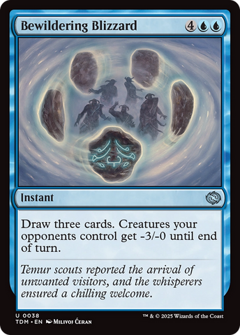 Bewildering Blizzard [Tarkir: Dragonstorm] - The Mythic Store | 24h Order Processing