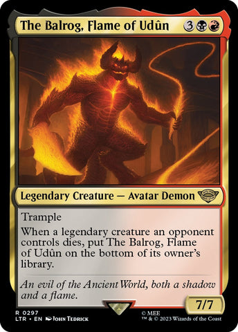 The Balrog, Flame of Udun [The Lord of the Rings: Tales of Middle-Earth] - The Mythic Store | 24h Order Processing