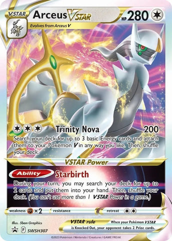Arceus VSTAR (SWSH307) [Sword & Shield: Black Star Promos] - The Mythic Store | 24h Order Processing
