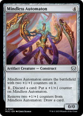 Mindless Automaton [March of the Machine Commander] - The Mythic Store | 24h Order Processing