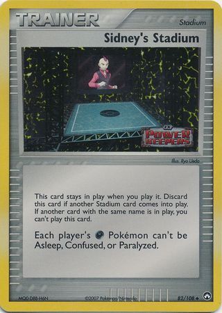 Sidney's Stadium (82/108) (Stamped) [EX: Power Keepers] - The Mythic Store | 24h Order Processing