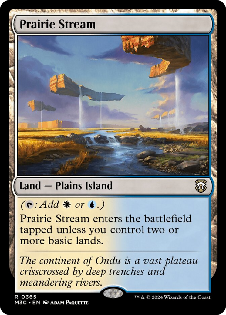 Prairie Stream (Ripple Foil) [Modern Horizons 3 Commander] - The Mythic Store | 24h Order Processing