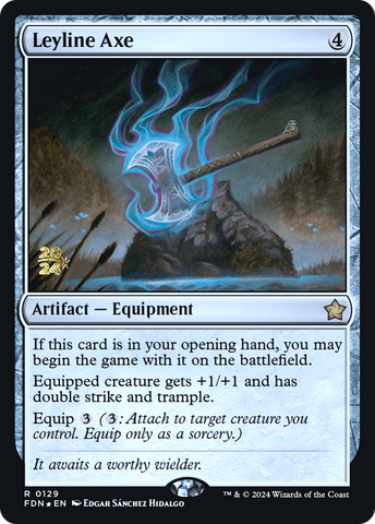 Leyline Axe [Foundations Prerelease Promos] - The Mythic Store | 24h Order Processing