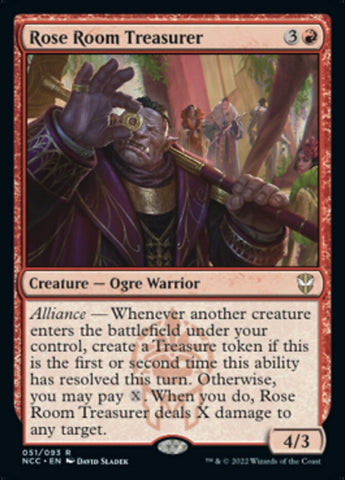 Rose Room Treasurer [Streets of New Capenna Commander] - The Mythic Store | 24h Order Processing