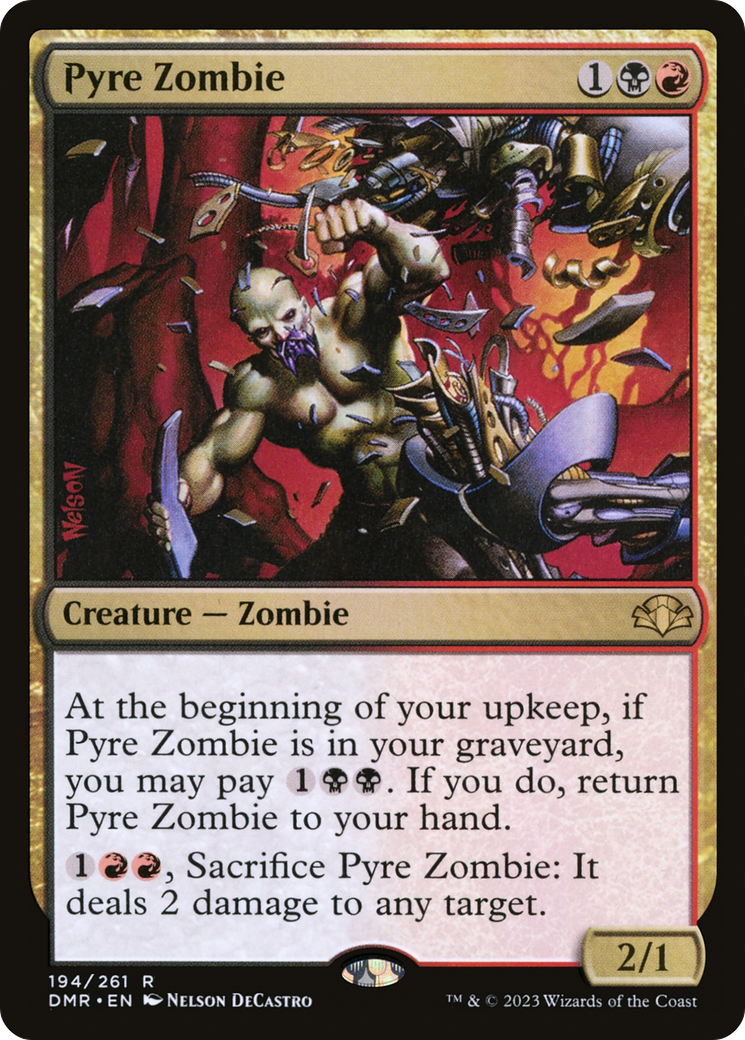 Pyre Zombie [Dominaria Remastered] - The Mythic Store | 24h Order Processing