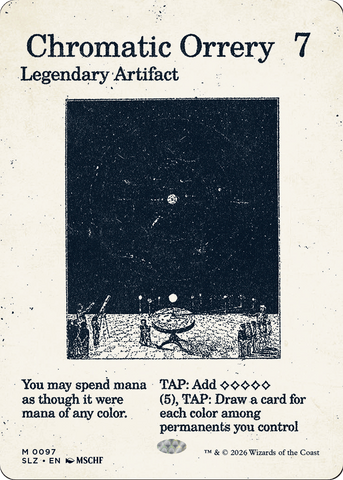Chromatic Orrery (0097) [Secret Lair x MSCHF: The Zeta Set] - The Mythic Store | 24h Order Processing