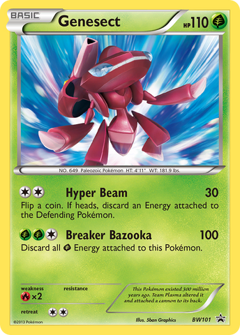 Genesect (BW101) [Black & White: Black Star Promos] - The Mythic Store | 24h Order Processing