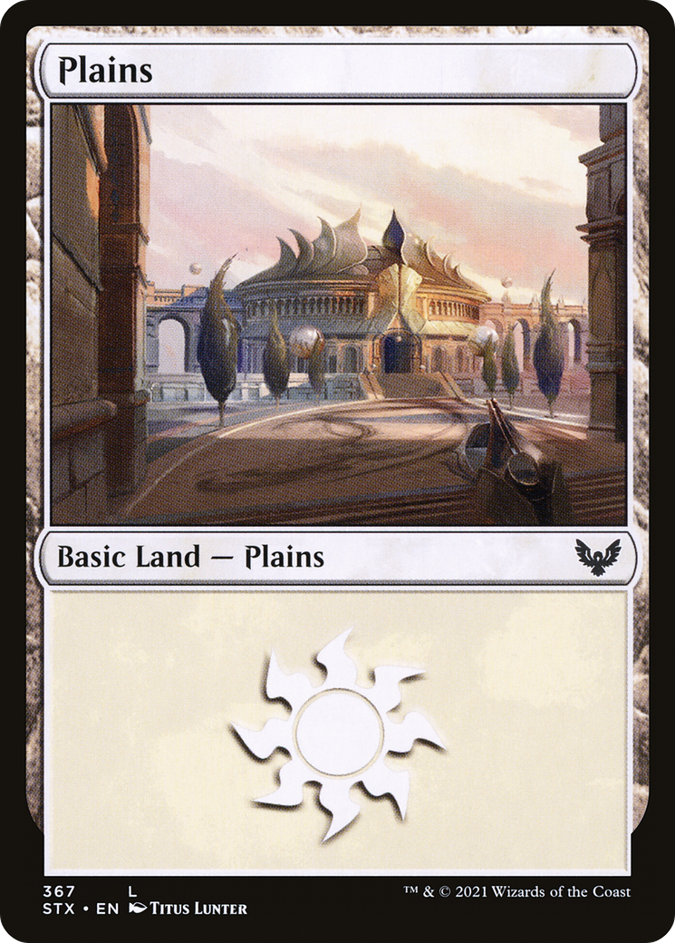 Plains (367) [Strixhaven: School of Mages] - The Mythic Store | 24h Order Processing
