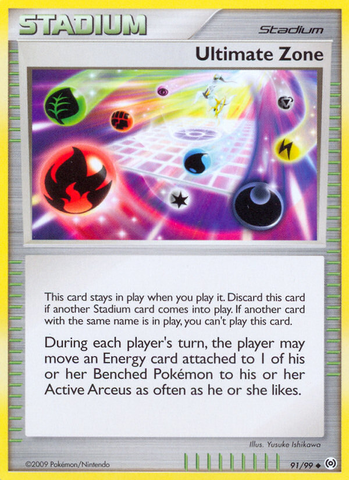 Ultimate Zone (91/99) [Platinum: Arceus] - The Mythic Store | 24h Order Processing