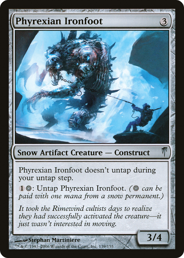 Phyrexian Ironfoot [Coldsnap] - The Mythic Store | 24h Order Processing