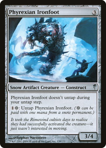 Phyrexian Ironfoot [Coldsnap] - The Mythic Store | 24h Order Processing