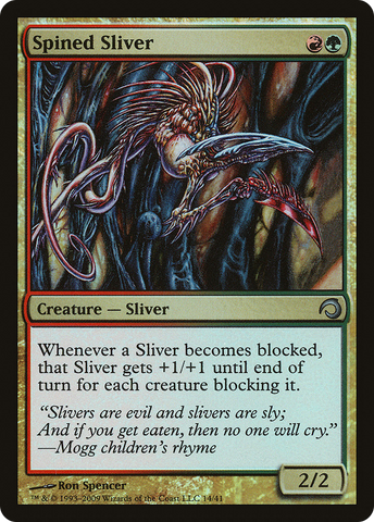 Spined Sliver [Premium Deck Series: Slivers] - The Mythic Store | 24h Order Processing