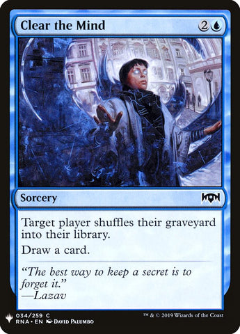 Clear the Mind [Mystery Booster] - The Mythic Store | 24h Order Processing