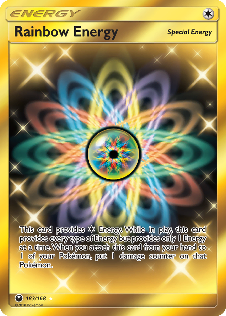 Rainbow Energy (183/168) [Sun & Moon: Celestial Storm] - The Mythic Store | 24h Order Processing
