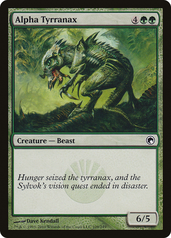 Alpha Tyrranax [Scars of Mirrodin] - The Mythic Store | 24h Order Processing