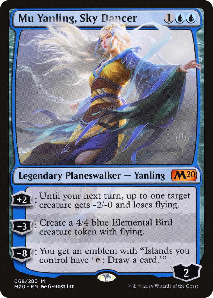 Mu Yanling, Sky Dancer (Promo Pack) [Core Set 2020 Promos] - The Mythic Store | 24h Order Processing
