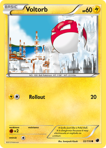 Voltorb (32/116) [Black & White: Plasma Freeze] - The Mythic Store | 24h Order Processing