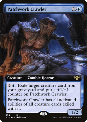 Patchwork Crawler (Extended Art) [Innistrad: Crimson Vow] - The Mythic Store | 24h Order Processing