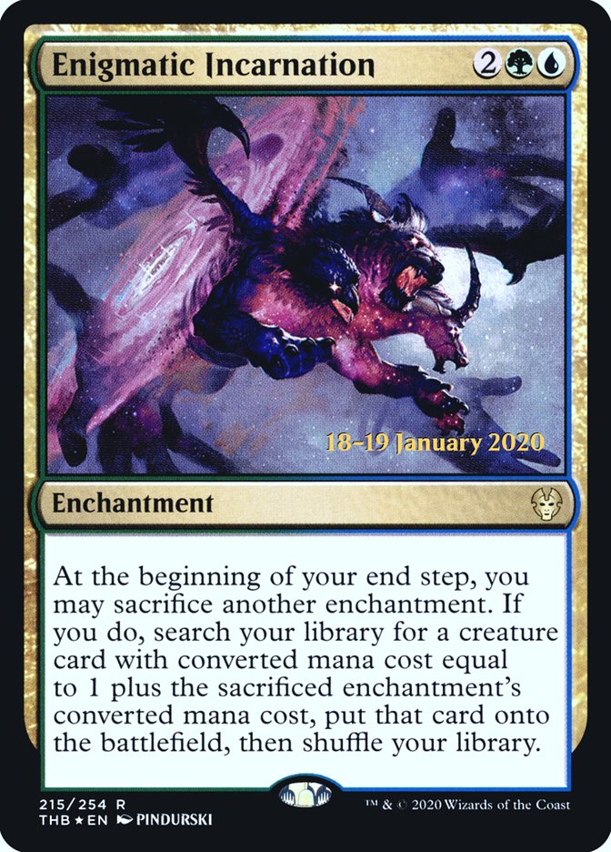Enigmatic Incarnation [Theros Beyond Death Prerelease Promos] - The Mythic Store | 24h Order Processing
