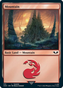 Mountain (315) (Surge Foil) [Warhammer 40,000] - The Mythic Store | 24h Order Processing