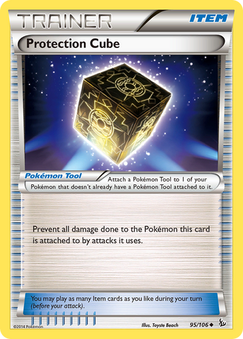 Protection Cube (95/106) [XY: Flashfire] - The Mythic Store | 24h Order Processing