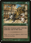 Monstrous Growth (Flavor Text) [The List] - The Mythic Store | 24h Order Processing