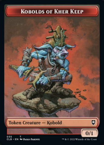Kobolds of Kher Keep // Treasure Double-Sided Token [Commander Legends: Battle for Baldur's Gate Tokens] - The Mythic Store | 24h Order Processing