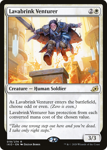 Lavabrink Venturer (Promo Pack) [Ikoria: Lair of Behemoths Promos] - The Mythic Store | 24h Order Processing