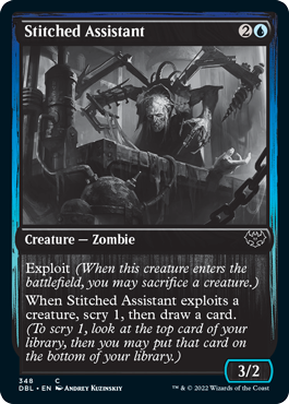 Stitched Assistant [Innistrad: Double Feature] - The Mythic Store | 24h Order Processing