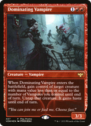 Dominating Vampire (Play Promo) [Innistrad: Crimson Vow Promos] - The Mythic Store | 24h Order Processing