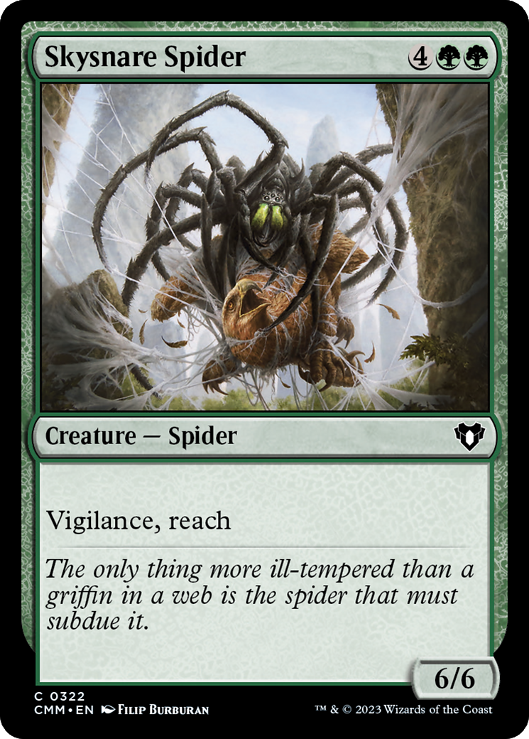 Skysnare Spider [Commander Masters] - The Mythic Store | 24h Order Processing