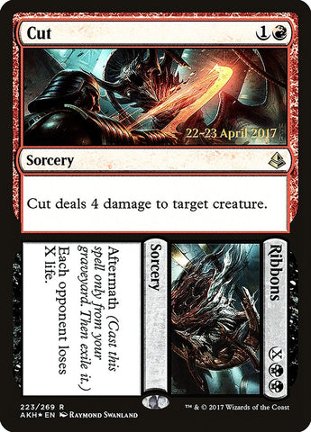 Cut // Ribbons [Amonkhet Prerelease Promos] - The Mythic Store | 24h Order Processing