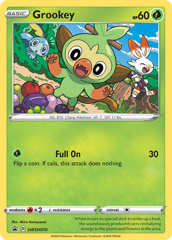 Grookey (SWSH070) [Sword & Shield: Black Star Promos] - The Mythic Store | 24h Order Processing