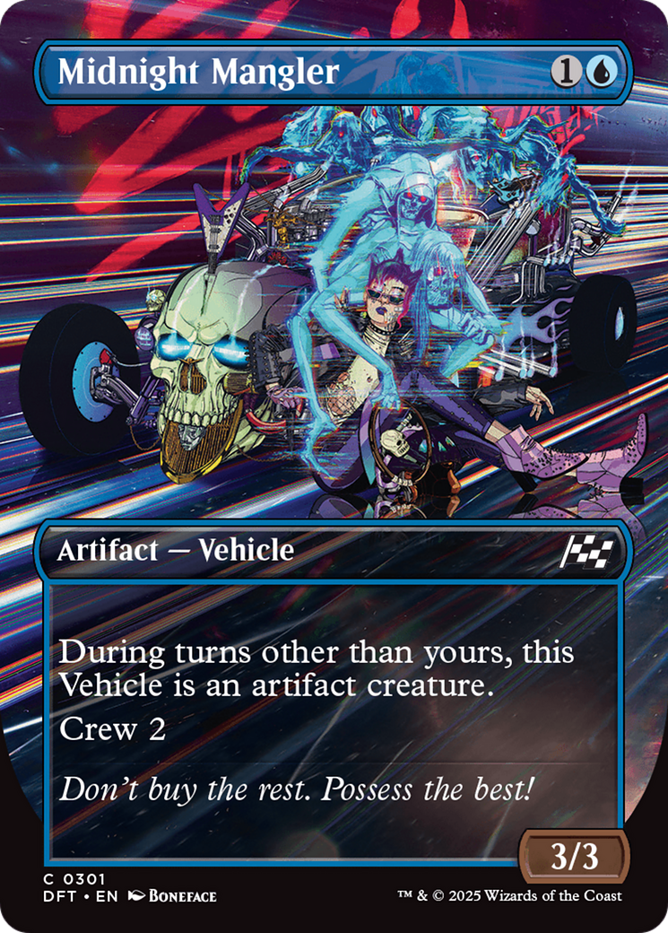 Midnight Mangler (Borderless) [Aetherdrift] - The Mythic Store | 24h Order Processing