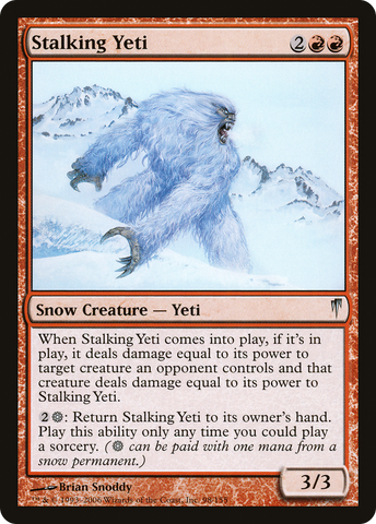 Stalking Yeti [Coldsnap] - The Mythic Store | 24h Order Processing