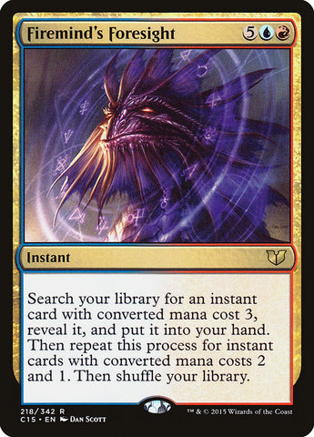 Firemind's Foresight [Commander 2015] - The Mythic Store | 24h Order Processing