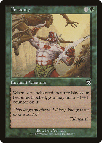Ferocity [Mercadian Masques] - The Mythic Store | 24h Order Processing