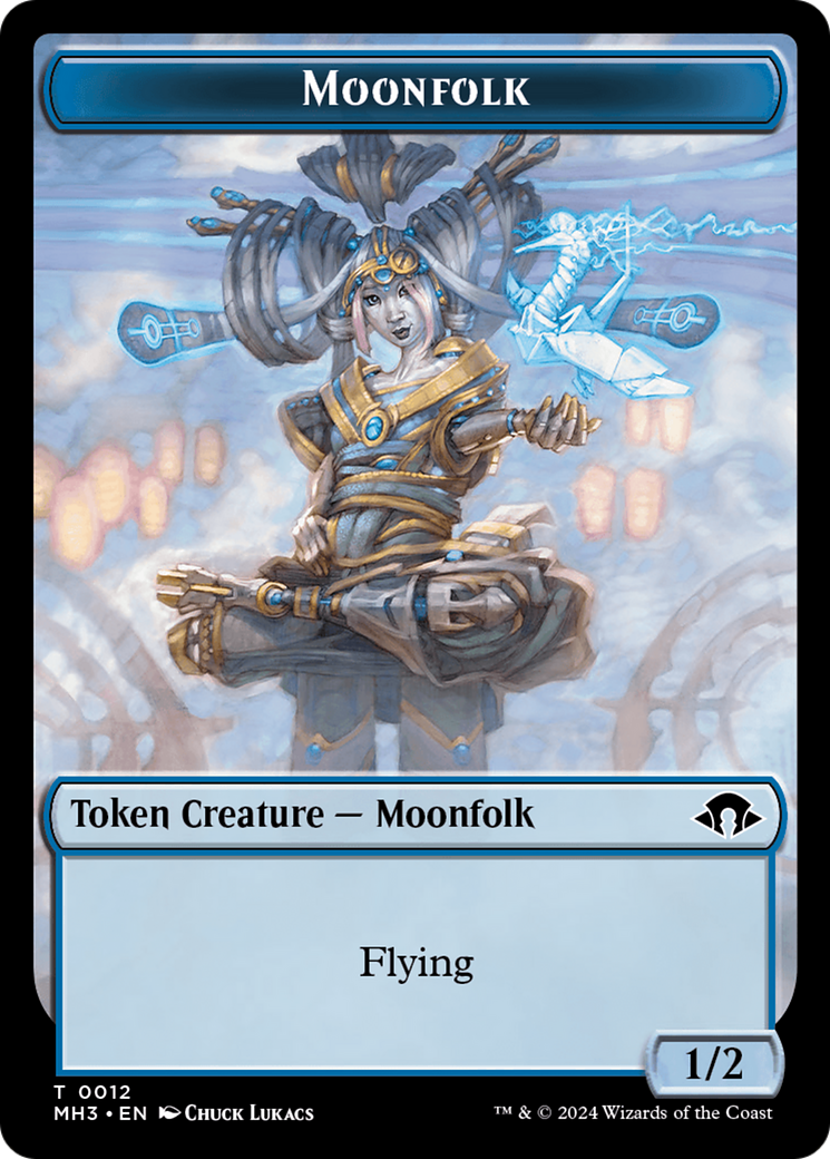 Moonfolk // Energy Reserve Double-Sided Token [Modern Horizons 3 Tokens] - The Mythic Store | 24h Order Processing