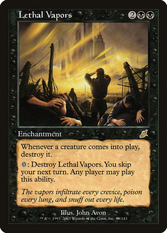 Lethal Vapors [Scourge] - The Mythic Store | 24h Order Processing